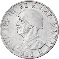 Moneta, Albania, Vittorio Emanuele III, 0.50 Lek, 1941, Rome, AU(50-53), Stal