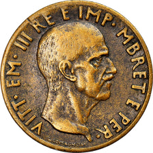 Monnaie, Albania, Vittorio Emanuele III, 0.05 Lek, 1940, Rome, TTB
