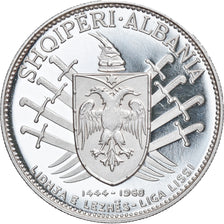 Monnaie, Albania, 25 Lekë, 1968, Rome, SPL, Argent, KM:52.1