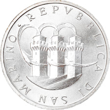 Coin, San Marino, 1000 Lire, 1989, Rome, MS(65-70), Silver, KM:244