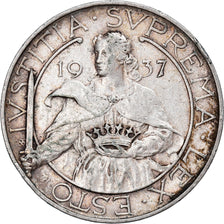 Coin, San Marino, 10 Lire, 1937, Rome, AU(50-53), Silver, KM:10