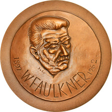 Estados Unidos de América, medalla, Littérature, W.Faulkner, Arts & Culture