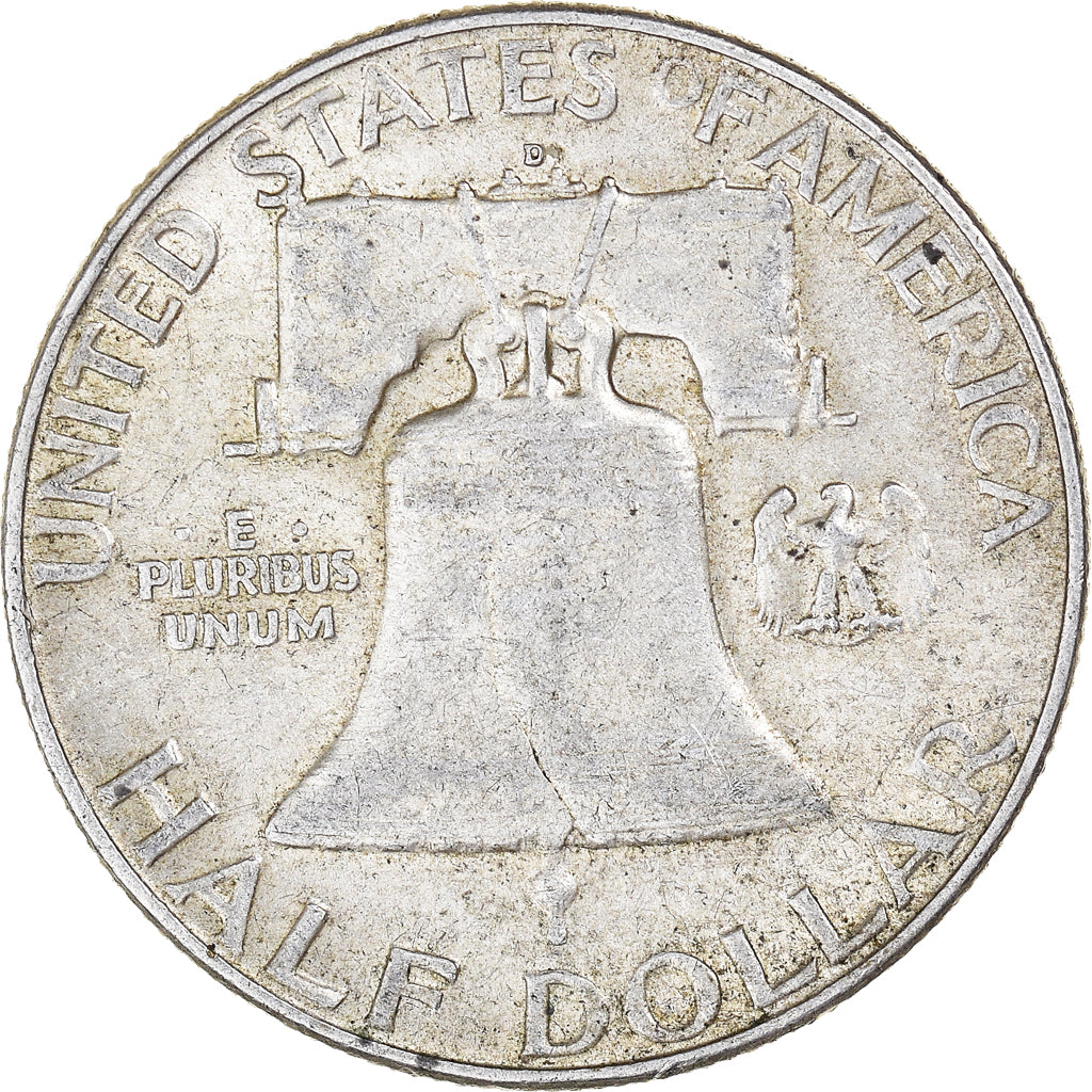 Monnaie, États-Unis, Franklin Half Dollar, Half Dollar, 1963, U.S. Mint