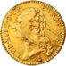 Moneda, Francia, Louis XVI, Louis d'or à la tête nue, Louis d'Or, 1786, Metz