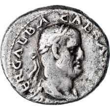 Moneta, Galba, Denarius, 68-69, Rome, MB+, Argento, RIC:217