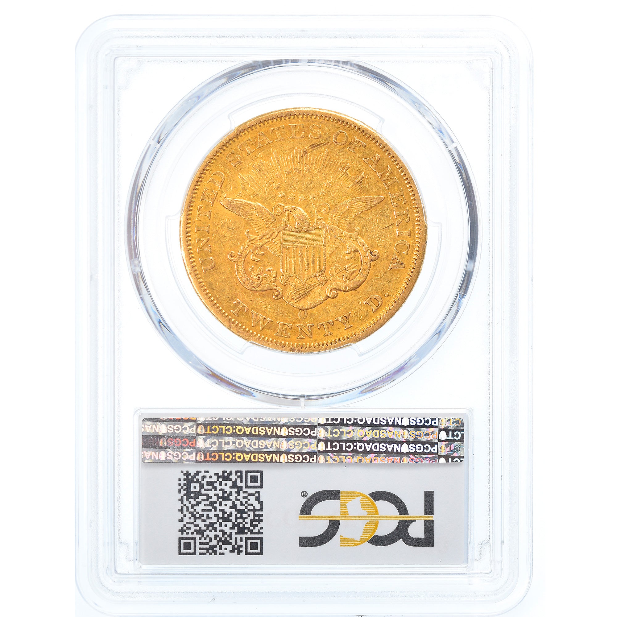 Coin, United States, Liberty Head, $20, Double Eagle, 1850, U.S. Mint, New
