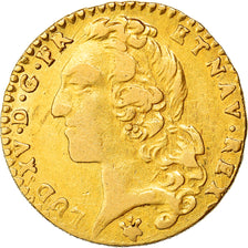 Coin, France, Louis XV, 1/2 Louis d'or au bandeau, 1/2 Louis d'or, 1768, Reims