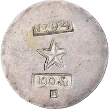 Coin, Netherlands, MAASTRICHT, 100 Stivers, 1794, Maastricht, Very rare