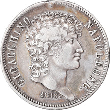 Coin, ITALIAN STATES, NAPLES, Joachim Murat, 5 Lire, 1813, Naples, VF(30-35)