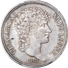 Moneta, STATI ITALIANI, NAPLES, Joachim Murat, 5 Lire, 1813, Naples, BB+