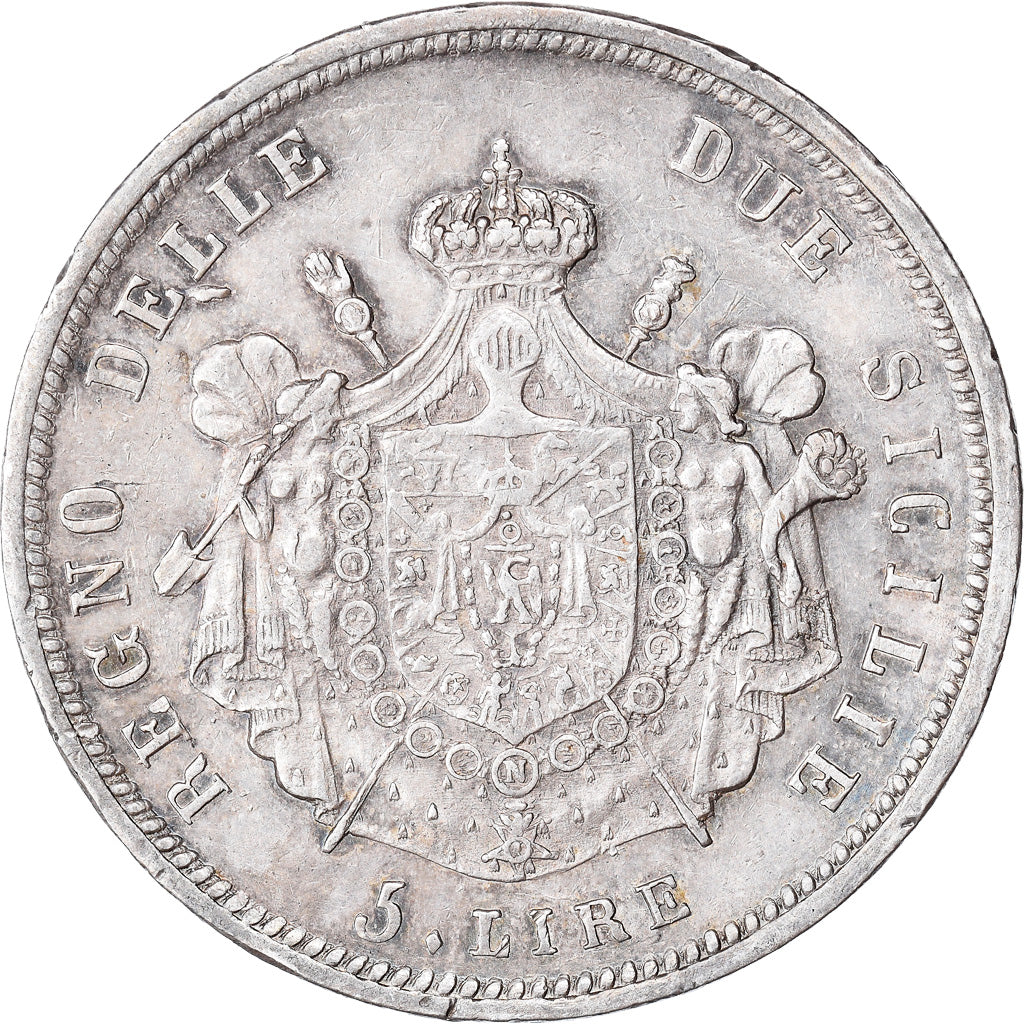 Moneta, STATI ITALIANI, NAPLES, Joachim Murat, 5 Lire, 1813, Naples, BB+