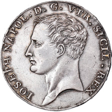 Monnaie, États italiens, NAPLES, Joseph Napoleon, 120 Grana, 1808, Naples, SUP
