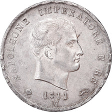 Coin, ITALIAN STATES, KINGDOM OF NAPOLEON, Napoleon I, 5 Lire, 1811, Milan