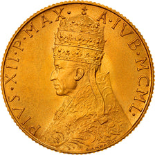 Moneda, CIUDAD DEL VATICANO, Pius XII, 100 Lire, 1950, FDC, Oro, KM:48