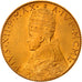 Monnaie, Cité du Vatican, Pius XII, 100 Lire, 1950, FDC, Or, KM:48