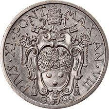 Moneda, CIUDAD DEL VATICANO, Pius XI, 20 Centesimi, 1929, Roma, SC, Níquel
