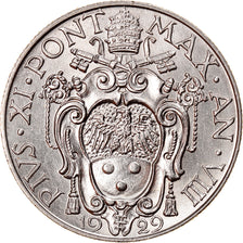 Moneda, CIUDAD DEL VATICANO, Pius XI, 50 Centesimi, 1929, Roma, SC, Níquel