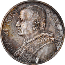 Monnaie, Cité du Vatican, Pius XI, 5 Lire, 1929, Roma, SUP, Argent, KM:7