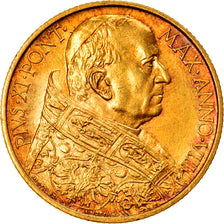 Coin, VATICAN CITY, Pius XI, 100 Lire, 1929, Rome, MS(63), Gold, KM:9