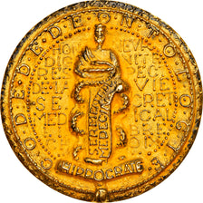 France, Medal, La Médecine, Art de Soigner, Hyppocrate, 1971, De Jaeger