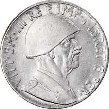 Monnaie, Albania, Vittorio Emanuele III, 0.20 Lek, 1940, Rome, TTB+, Stainless