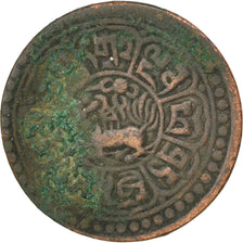 Coin, Tibet, Sho, 1926, VF(20-25), Copper, KM:21.1a