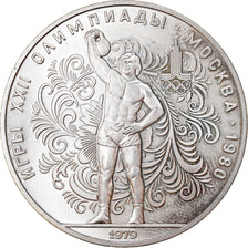 Coin, Russia, 10 Roubles, 1979, Leningrad, MS(64), Silver, KM:172