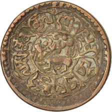 Tibet, 1 Sho, 1927, Dode, KM #21a, EF(40-45), Copper, 4.17