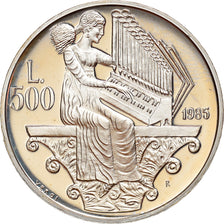 Coin, San Marino, 500 Lire, 1985, Roma, Proof, MS(65-70), Silver, KM:182