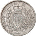 Coin, San Marino, Lira, 1906, Rome, EF(40-45), Silver, KM:4