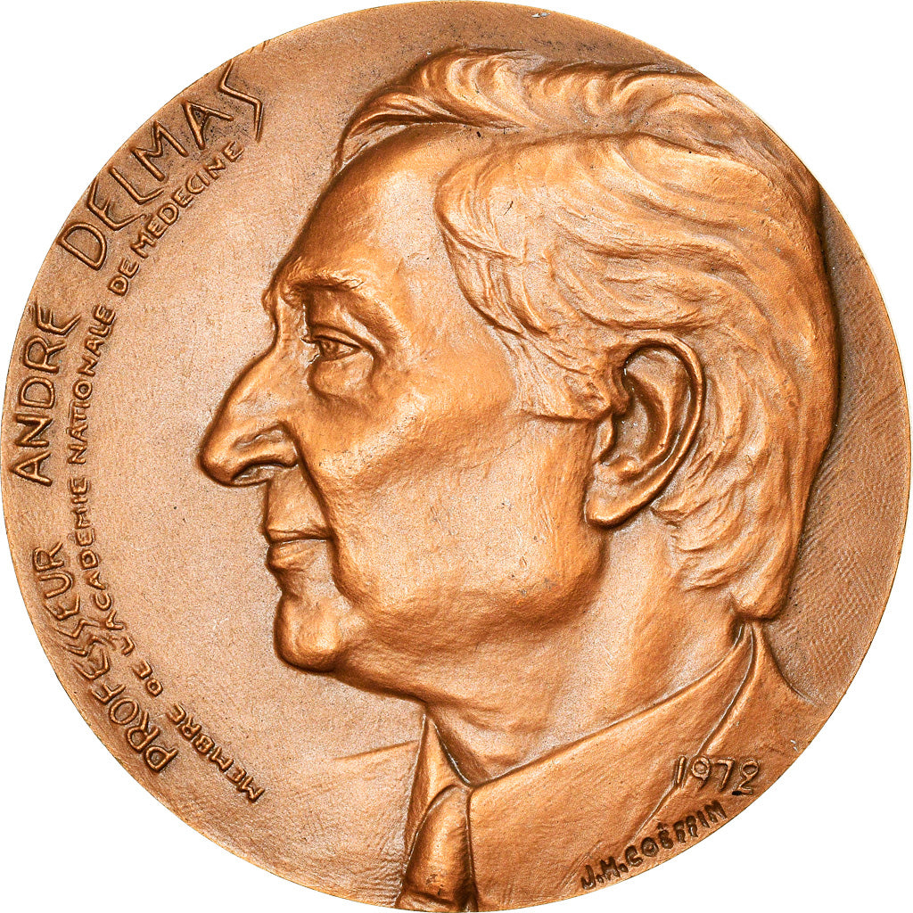França, Medal, Professeur André Delmas, Académie de Médecine, Medicina