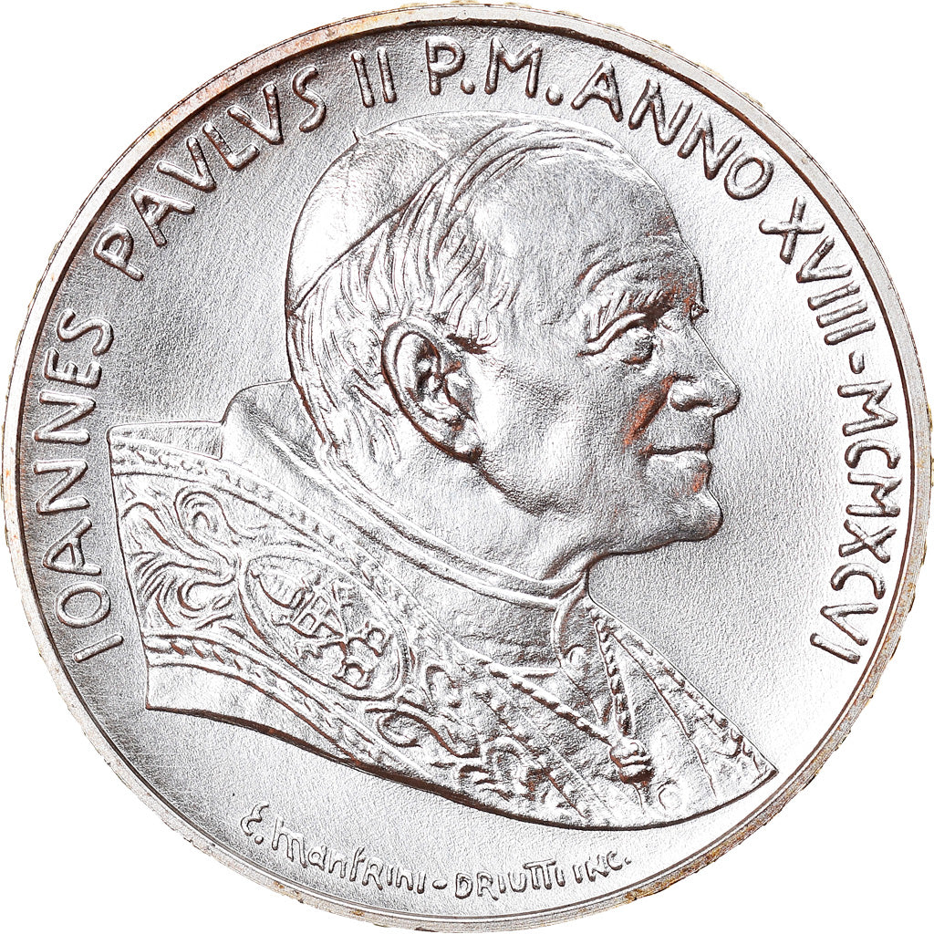 Moneta, CITTÀ DEL VATICANO, John Paul II, 500 Lire, 1996, FDC, Argento, KM:269