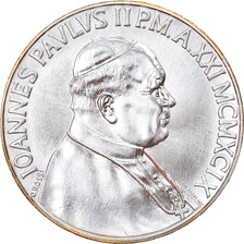 Coin, VATICAN CITY, John Paul II, 500 Lire, 1999, Roma, MS(65-70), Silver