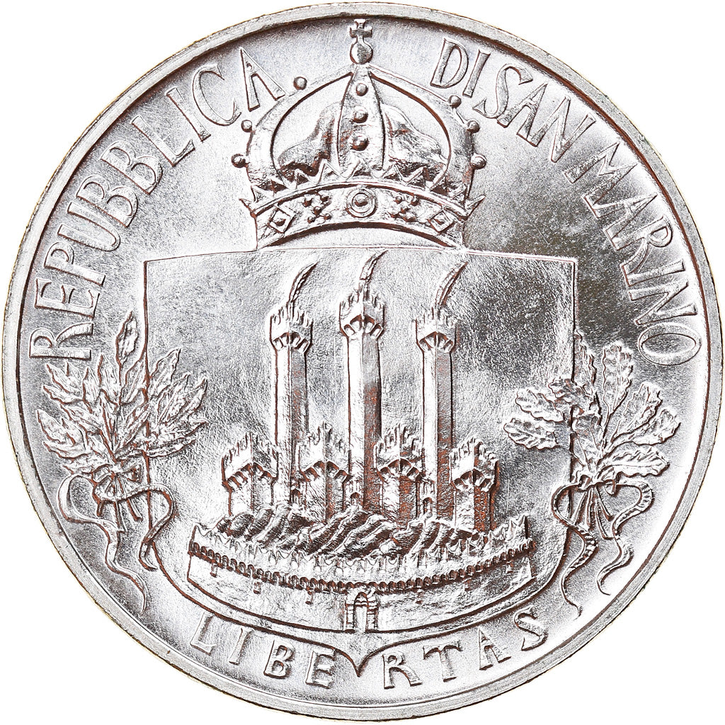 Coin, San Marino, 500 Lire, 1985, Roma, , MS(65-70), Silver, KM:182