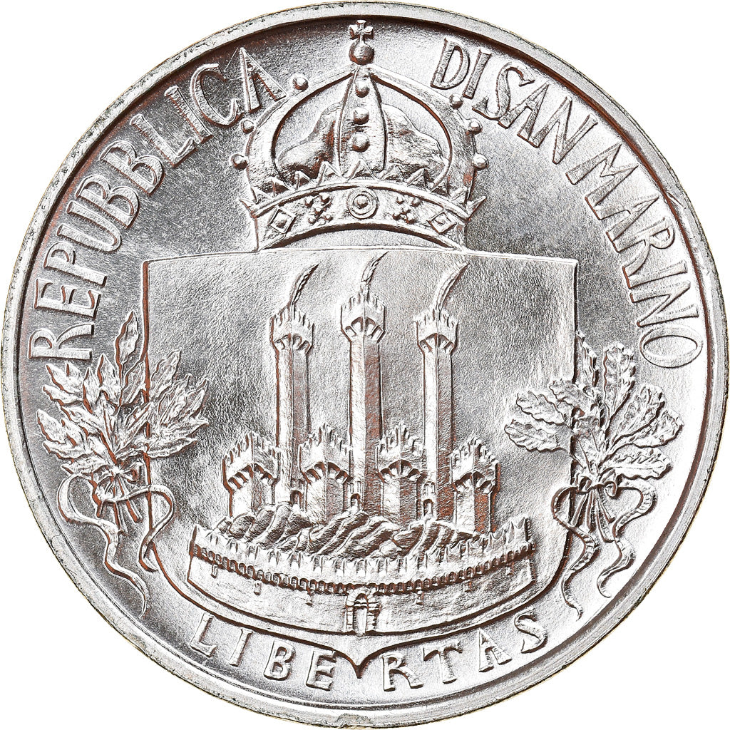 Coin, San Marino, 1000 Lire, 1985, Roma, Proof, MS(65-70), Silver, KM:183