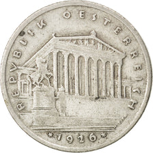AUSTRIA, Schilling, 1926, KM #2840, EF(40-45), Silver, 25, 5.91