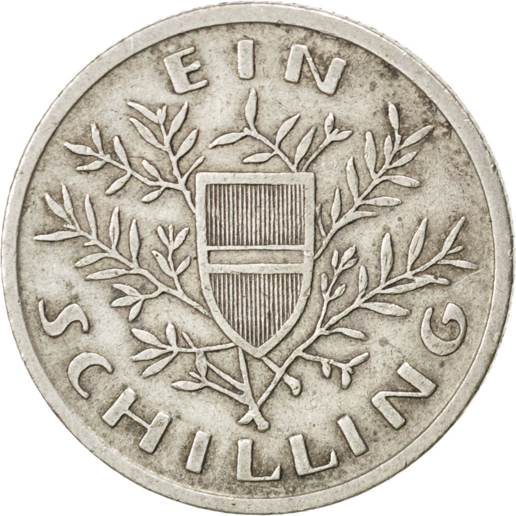 AUSTRIA, Schilling, 1926, KM #2840, EF(40-45), Silver, 25, 5.91