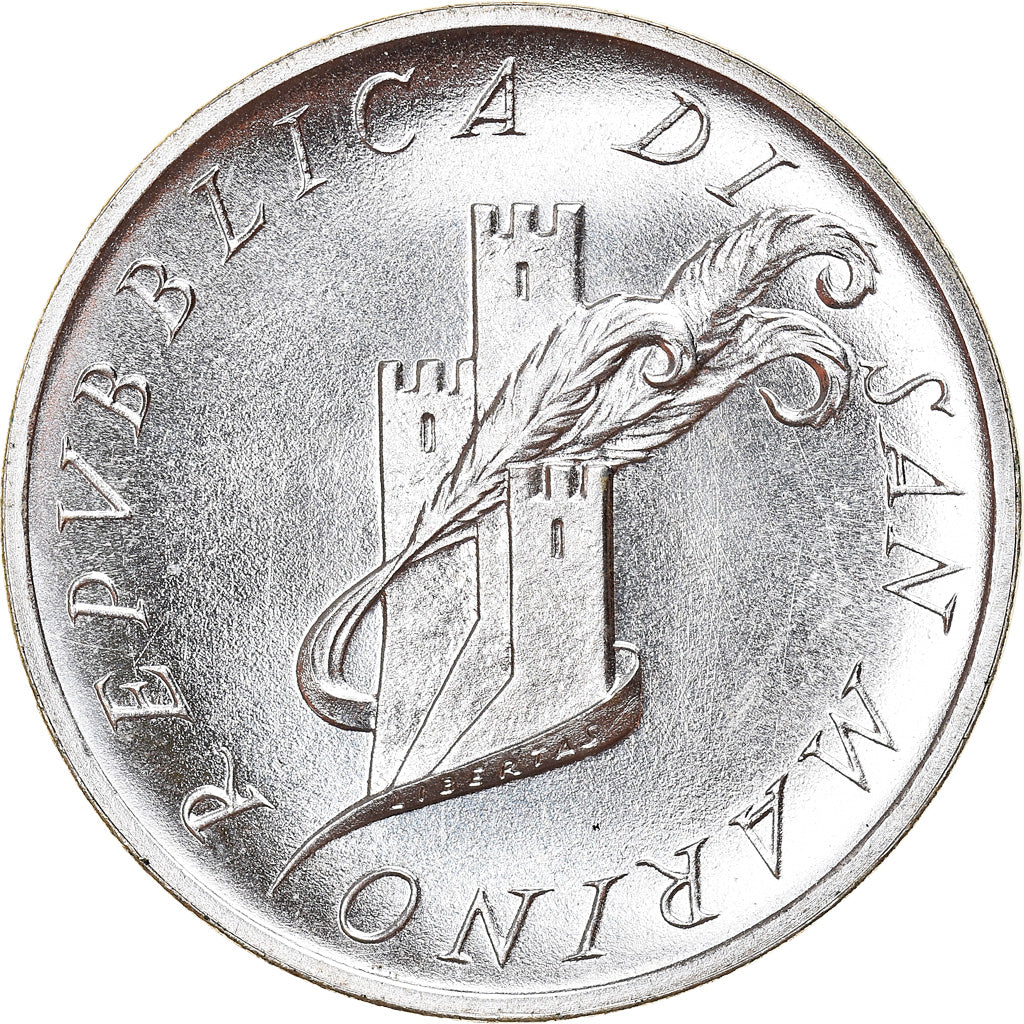 Coin, San Marino, 500 Lire, 1987, Roma, Proof, MS(65-70), Silver, KM:213