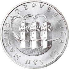 Coin, San Marino, 500 Lire, 1989, Rome, MS(65-70), Silver, KM:243