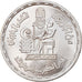 Moneta, Egipt, Pound, 1980, AU(55-58), Srebro, KM:511
