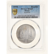 Coin, Russia, Rouble, 1978, Saint-Petersburg, PCGS, MS69, MS(65-70)