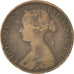 NOVA SCOTIA, 1 Cent, 1864, Royal Canadian Mint, KM #8.2, VF(20-25), Bronze, 5.55