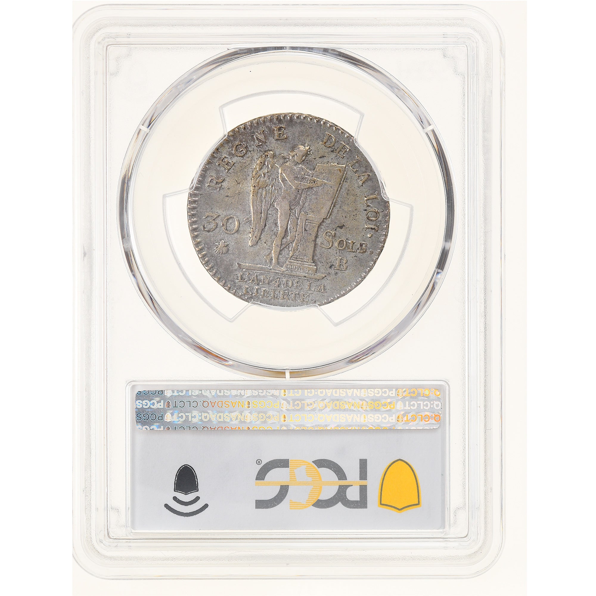 Coin, France, 30 sols françois, 30 Sols, 1792, Rouen, PCGS, AU53, AU(50-53)