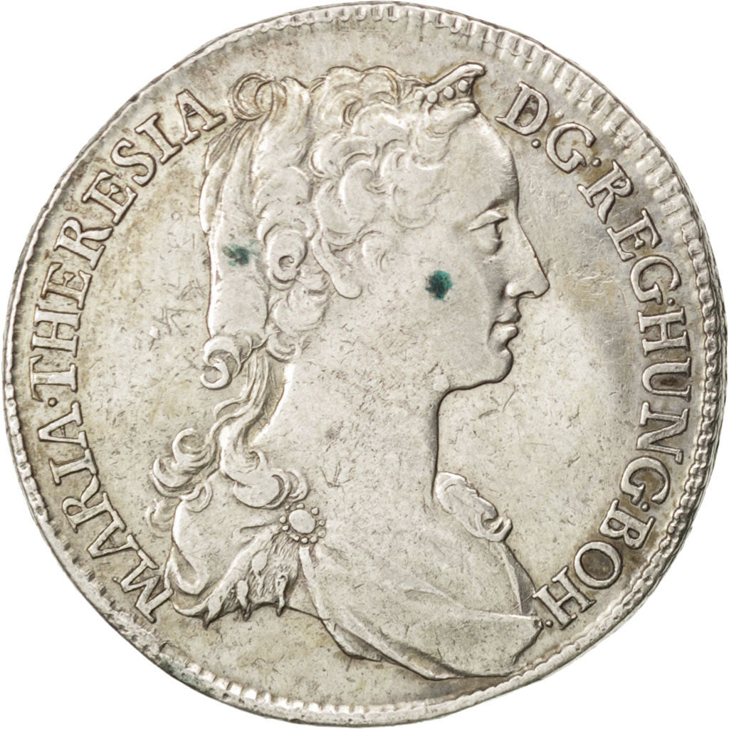 AUSTRIA, 15 Kreuzer, 1741, Vienna, KM #1674, EF(40-45), Silver, 6.16