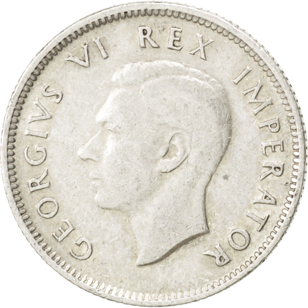 SOUTH AFRICA, Shilling, 1943, KM #28, EF(40-45), Silver, 23.6, 5.66