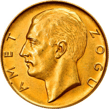 Moneta, Albania, Zog I, 100 Franga Ari, 1927, Rome, SPL+, Oro, KM:11a.1