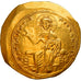 Coin, Isaac Comnene, Scyphate, 1057-1059, Constantinople, AU(55-58), Gold