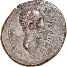 Moneda, Domitius Ahenobarbus, Denarius, 41 BC, Rome, EBC, Plata, Crawford:519/2
