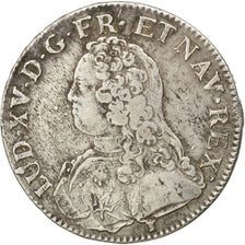 Coin, France, Louis XV, Écu aux branches d'olivier, Ecu, 1726, Rennes