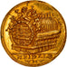 Alemania, Module du 1/2 Ducat, Heidelberg Fass, 1716-1727, Rare, EBC, Oro